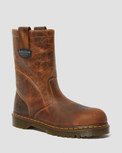 Botas De Seguridad Dr Martens Icon 2295 Cuero Steel Toe Slip On Para Hombre DR7450E